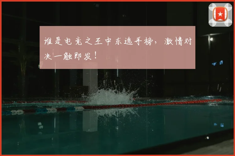谁是电竞之王中东选手榜，激情对决一触即发！